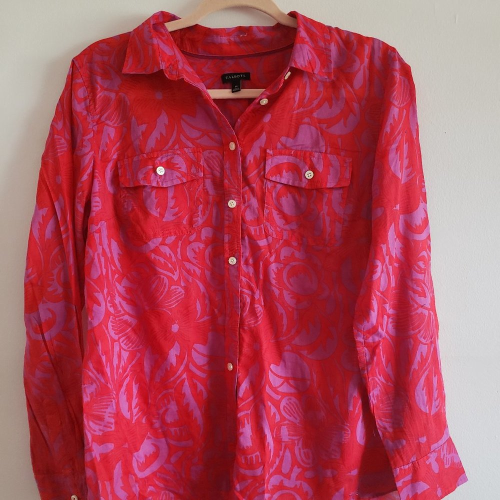 70's Is Calling Red and Purple Shirt